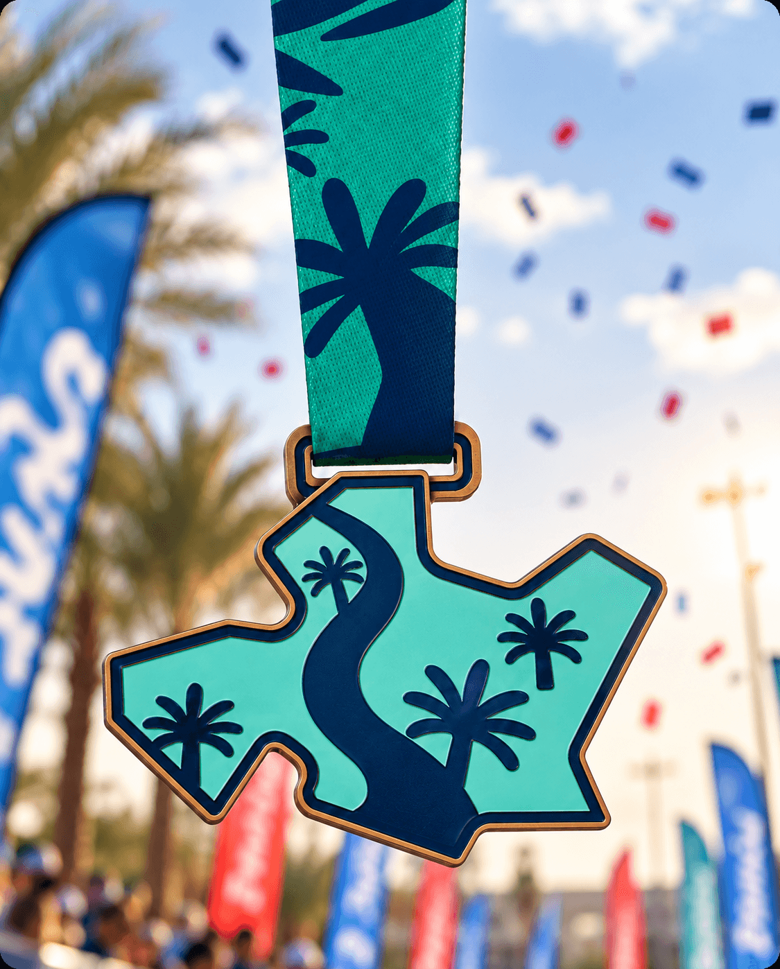 Falaj Al Mualla race medal