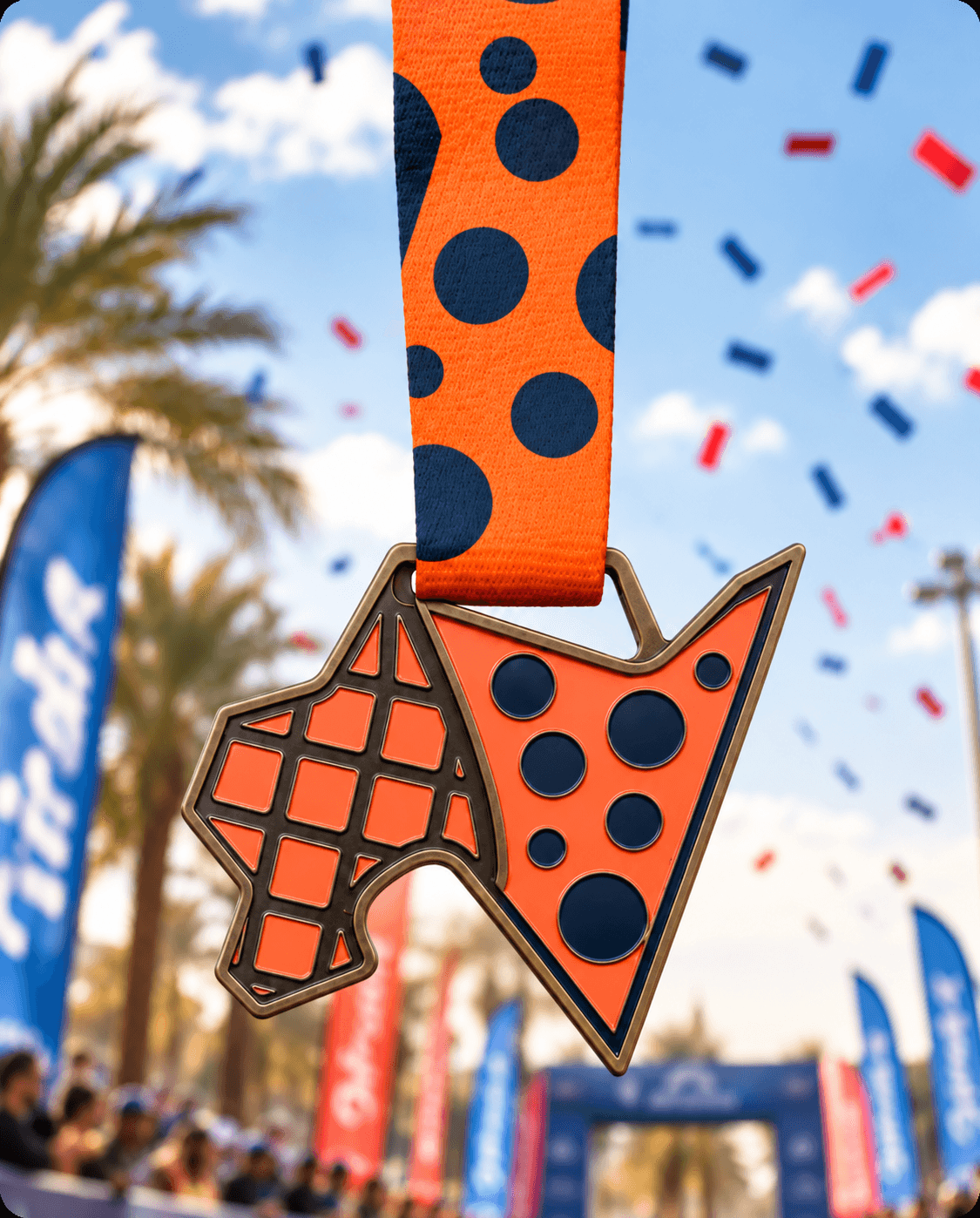 Al Rams race medal